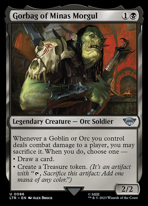 Magic the Gathering Card - Gorbag of Minas Morgul - MTG Circle
