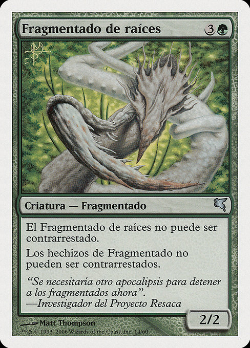 Magic the Gathering Card - Root Sliver - MTG Circle