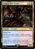 Magic the Gathering Card - Winged Hive Tyrant - MTG Circle