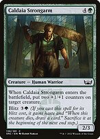 Magic the Gathering Card - Caldaia Strongarm - MTG Circle