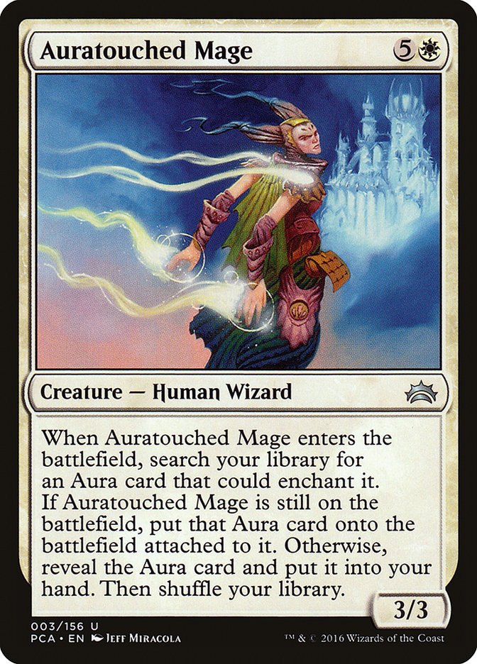 Magic the Gathering Card - Auratouched Mage - MTG Circle