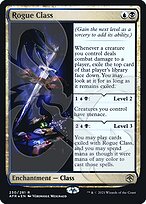 Magic the Gathering Card - Rogue Class - MTG Circle