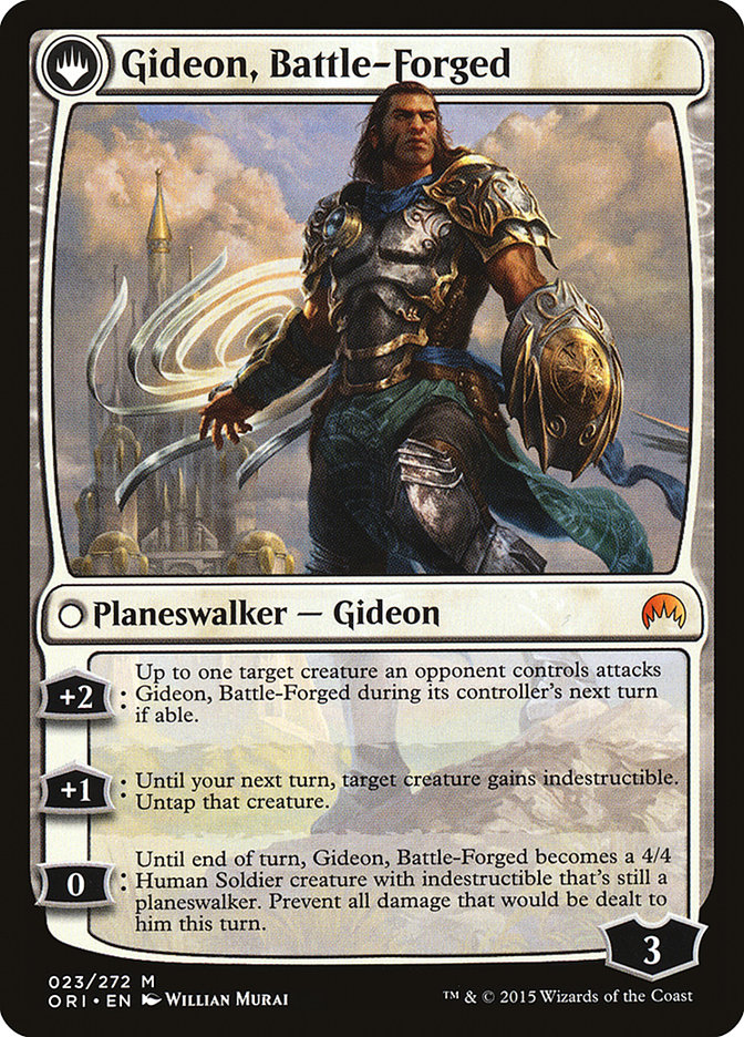 Magic the Gathering Card - Gideon, Battle-Forged - MTG Circle