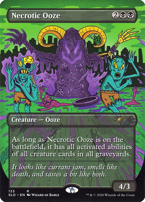Magic the Gathering Card - Necrotic Ooze - MTG Circle