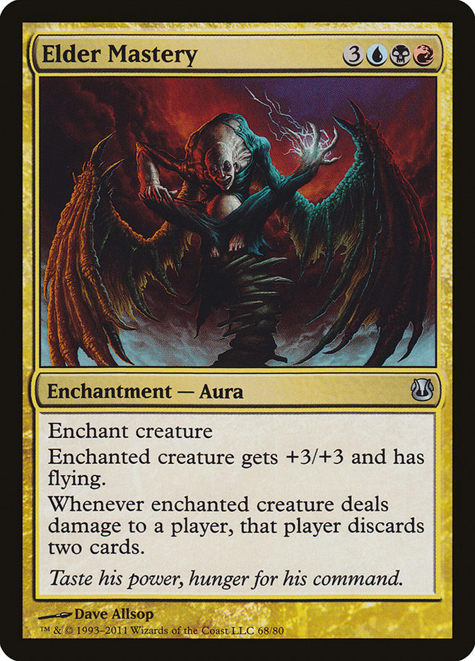 Magic the Gathering Card - Elder Mastery - MTG Circle