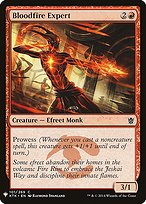 Magic the Gathering Card - Bloodfire Expert - MTG Circle