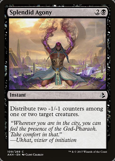 Magic the Gathering Card - Splendid Agony - MTG Circle