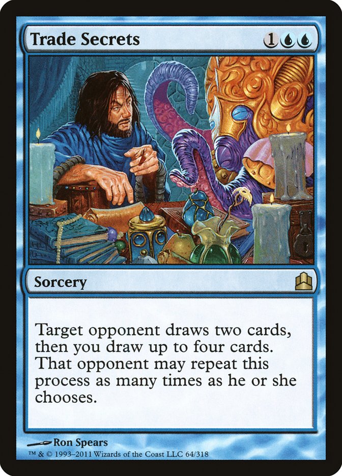 Magic the Gathering Card - Trade Secrets - MTG Circle