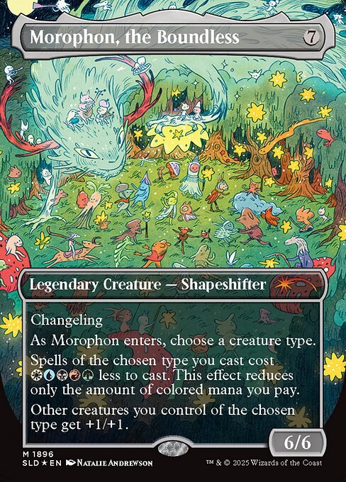 Magic the Gathering Card - Morophon, the Boundless - MTG Circle