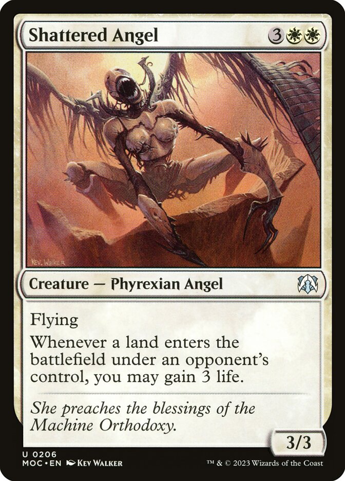 Magic the Gathering Card - Shattered Angel - MTG Circle