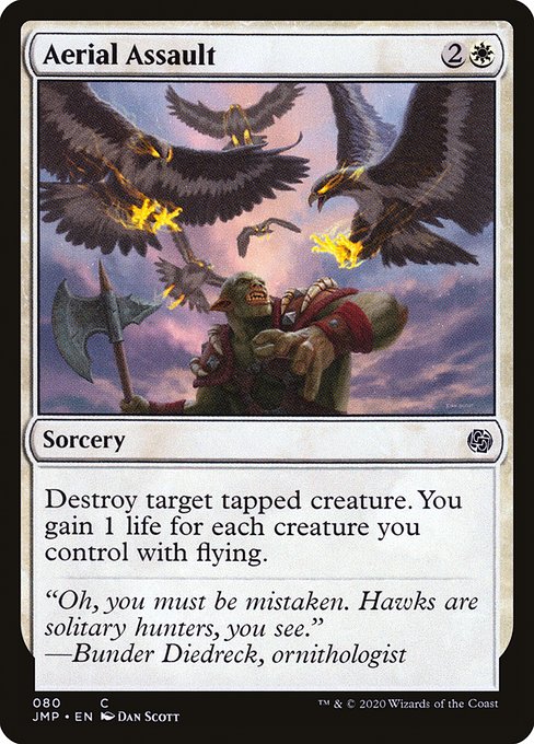 Magic the Gathering Card - Aerial Assault - MTG Circle