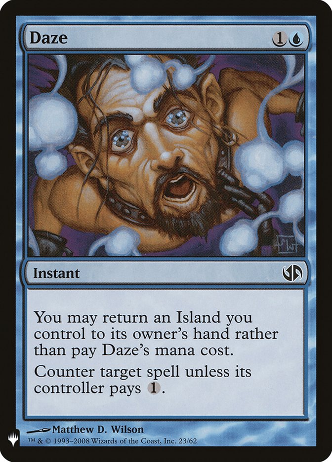 Magic the Gathering Card - Daze - MTG Circle