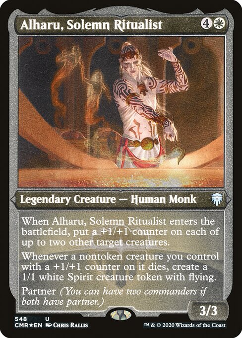 Magic the Gathering Card - Alharu, Solemn Ritualist - MTG Circle