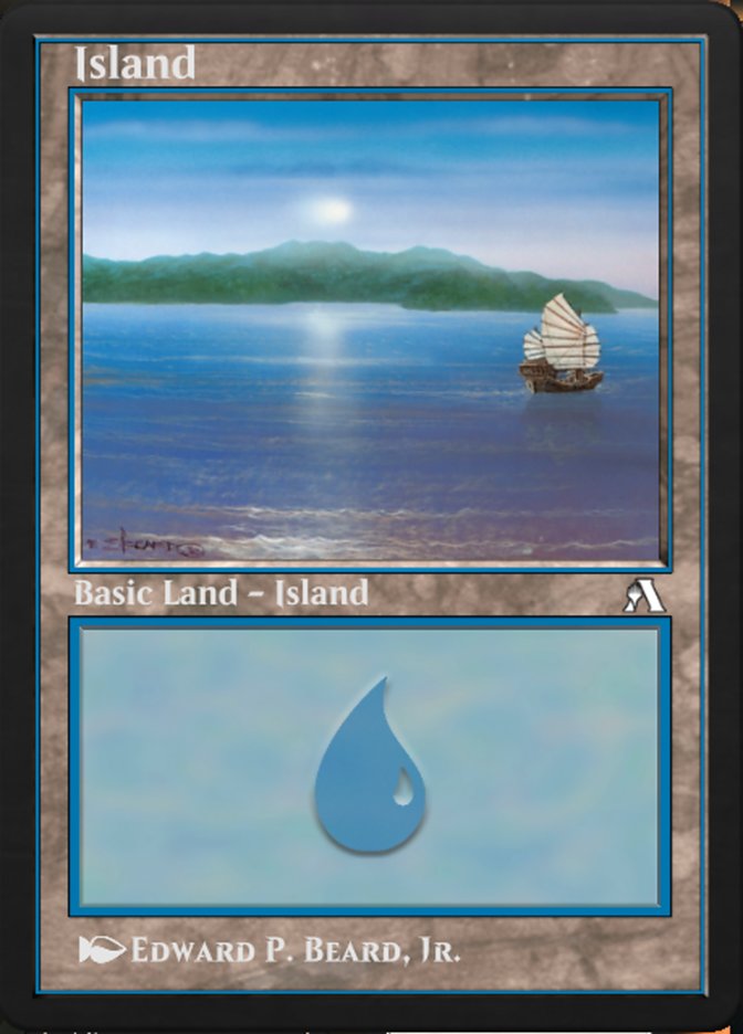 Magic the Gathering Card - Island - MTG Circle