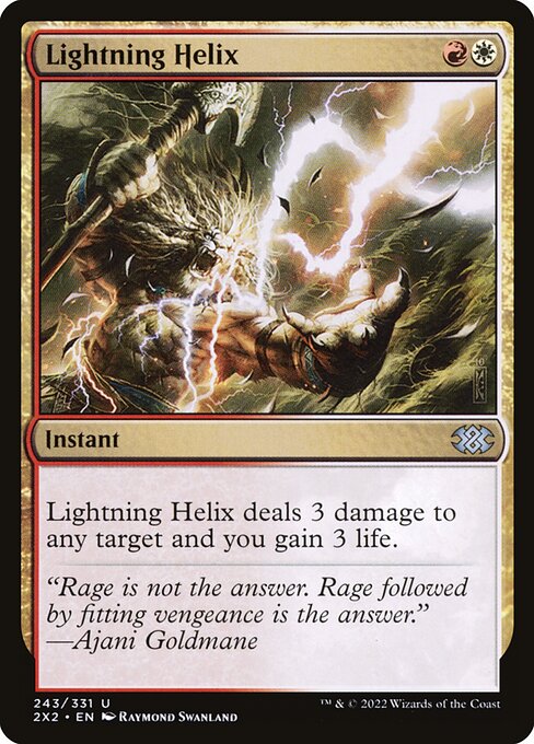 Magic the Gathering Card - Lightning Helix - MTG Circle