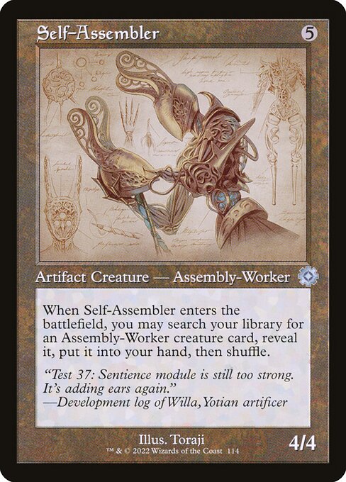 Magic the Gathering Card - Self-Assembler - MTG Circle