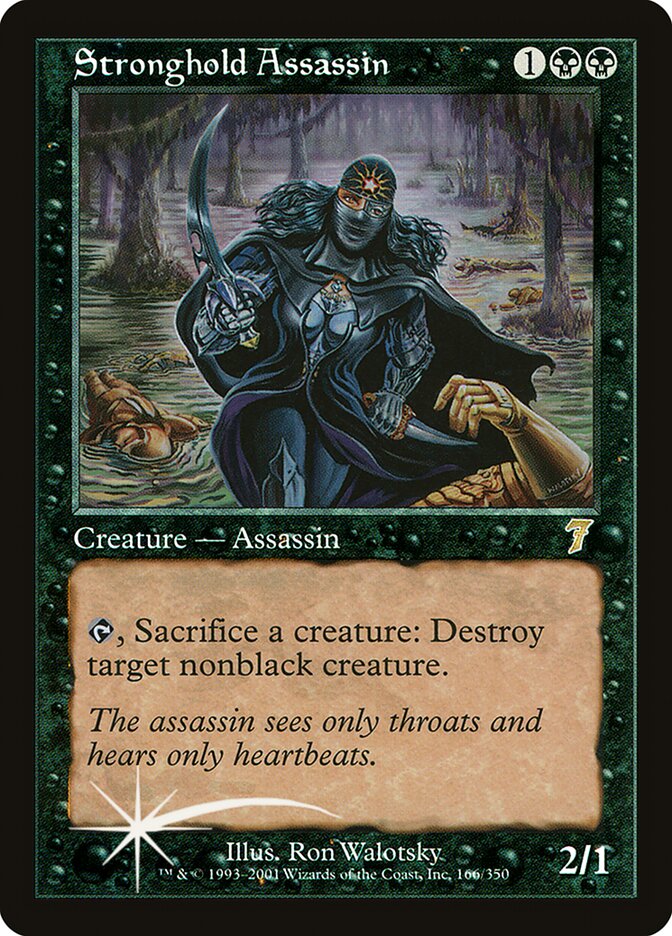 Magic the Gathering Card - Stronghold Assassin - MTG Circle