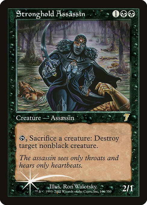 Magic the Gathering Card - Stronghold Assassin - MTG Circle
