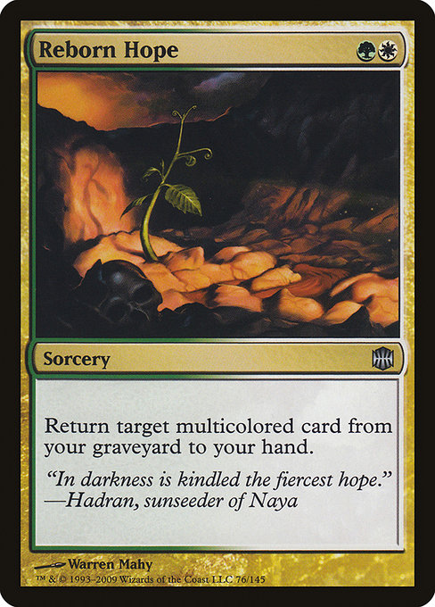 Magic the Gathering Card - Reborn Hope - MTG Circle