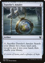 Magic the Gathering Card - Traveler's Amulet - MTG Circle