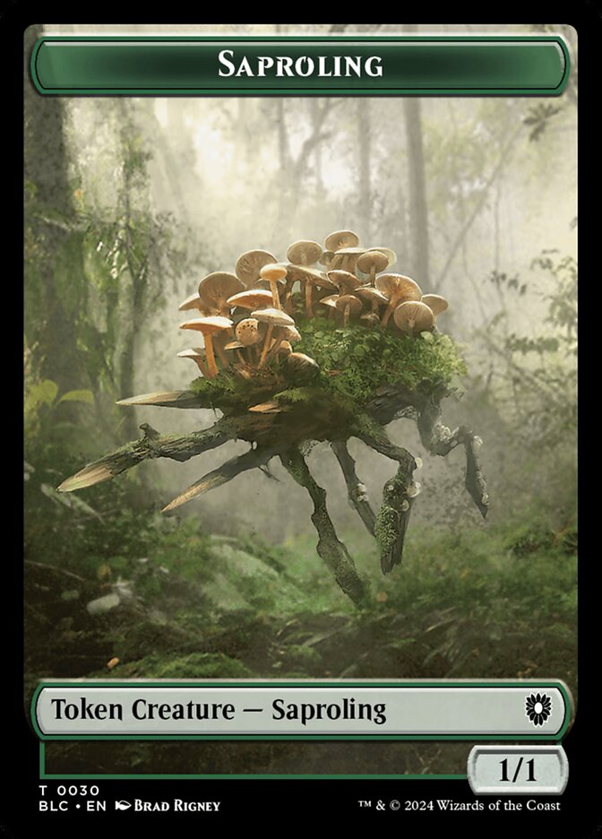 Magic the Gathering Card - Saproling - MTG Circle