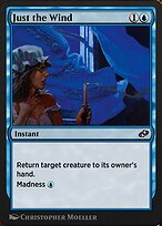 Magic the Gathering Card - Just the Wind - MTG Circle