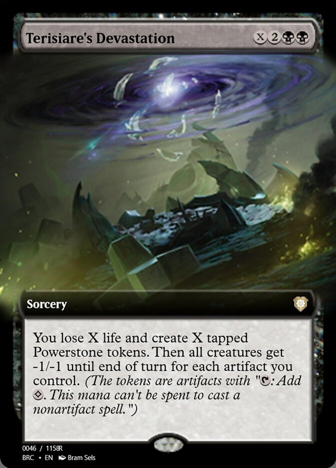 Magic the Gathering Card - Terisiare's Devastation - MTG Circle