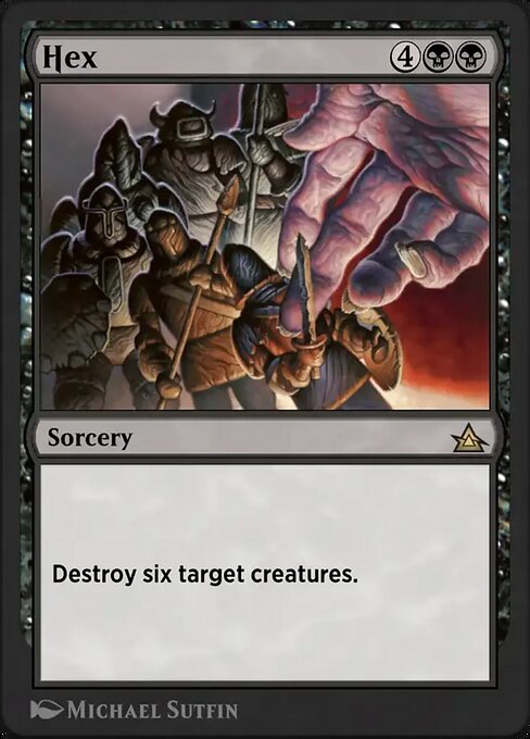 Magic the Gathering Card - Hex - MTG Circle