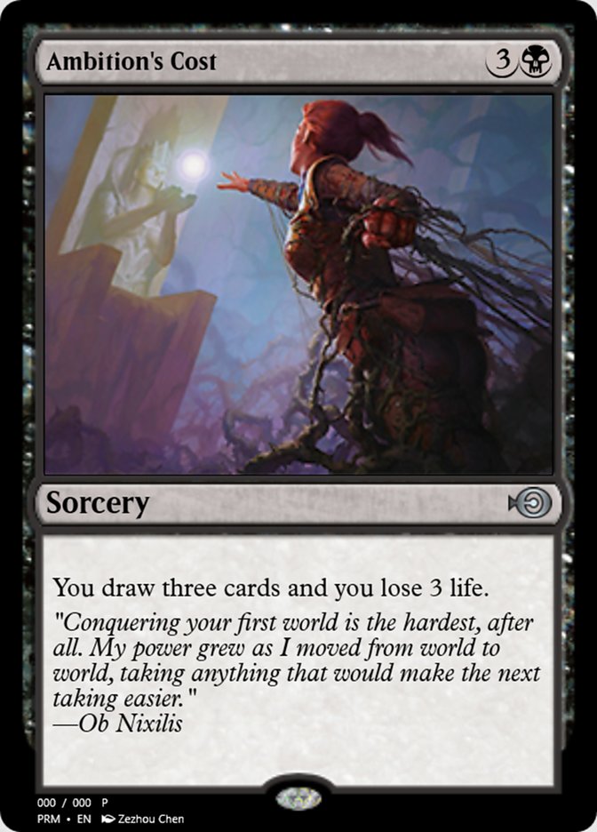 Magic the Gathering Card - Ambition's Cost - MTG Circle