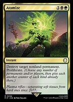 Magic the Gathering Card - Atomize - MTG Circle
