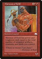 Magic the Gathering Card - Maraxus of Keld - MTG Circle