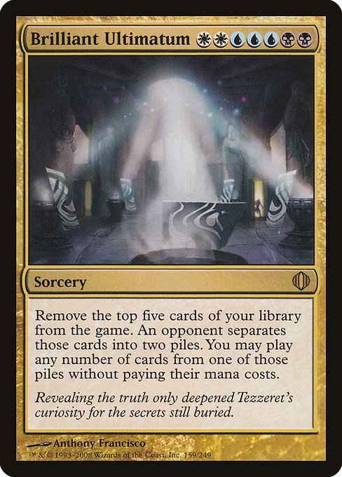Magic the Gathering Card - Brilliant Ultimatum - MTG Circle