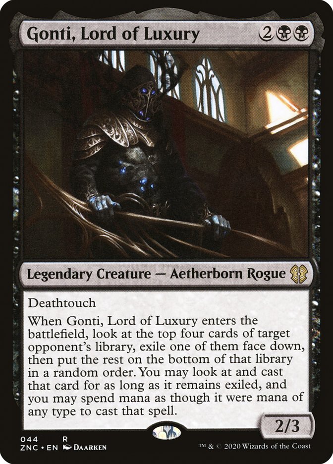 Magic the Gathering Card - Gonti, Lord of Luxury - MTG Circle