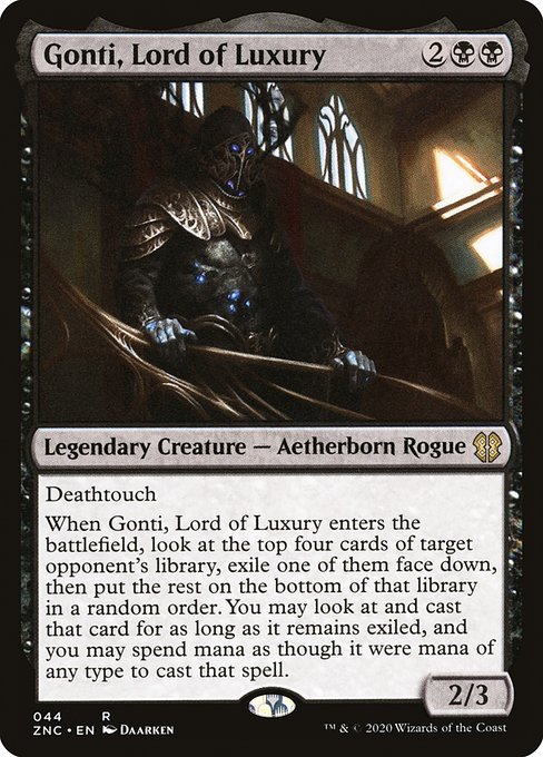 Magic the Gathering Card - Gonti, Lord of Luxury - MTG Circle