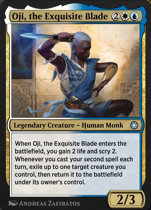 Magic the Gathering Card - Oji, the Exquisite Blade - MTG Circle
