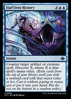 Magic the Gathering Card - Hurl into History - MTG Circle