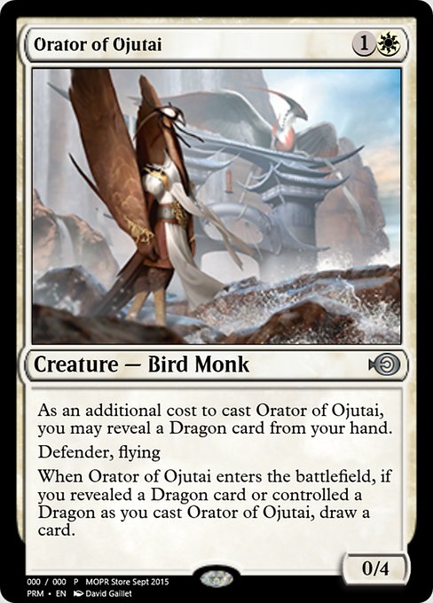 Magic the Gathering Card - Orator of Ojutai - MTG Circle