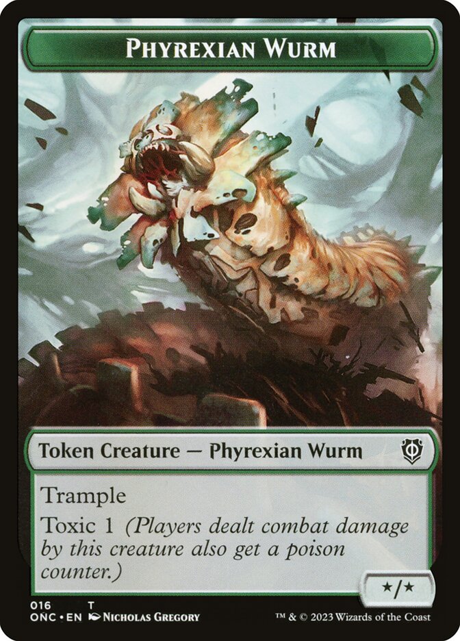 Magic the Gathering Card - Phyrexian Wurm - MTG Circle