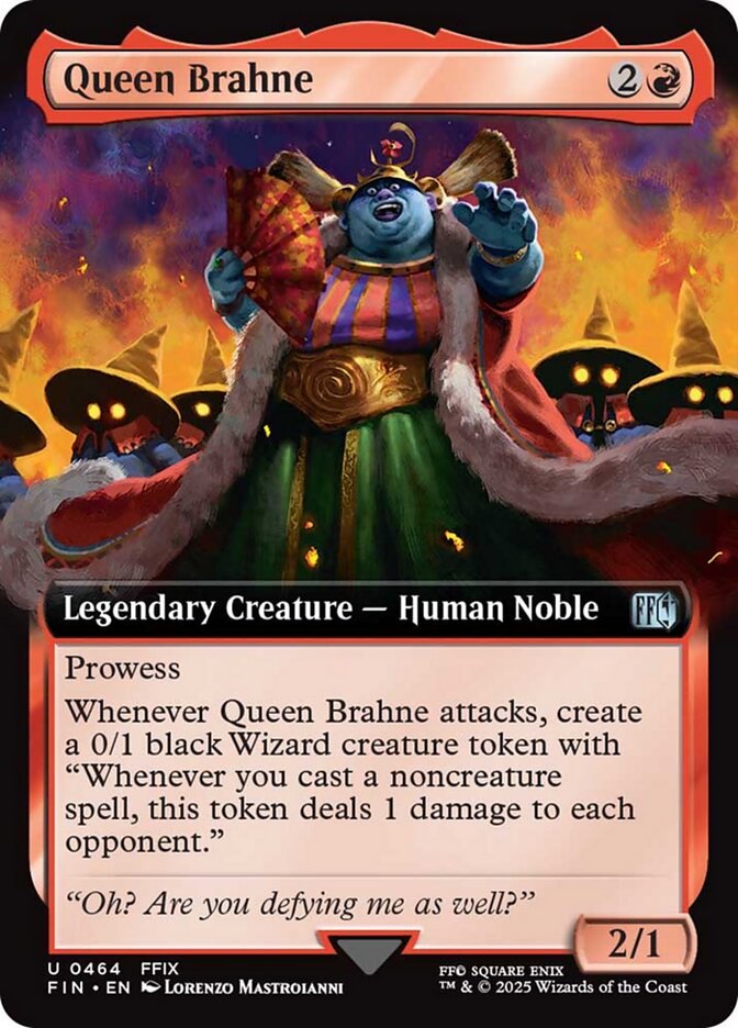 Magic the Gathering Card - Queen Brahne - MTG Circle