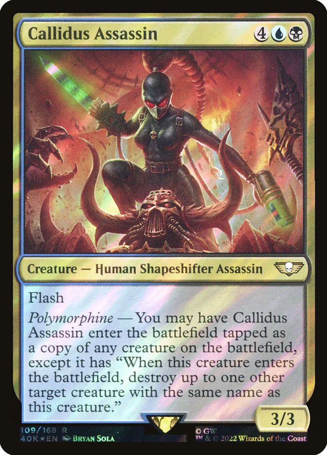 Magic the Gathering Card - Callidus Assassin - MTG Circle
