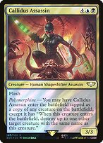 Magic the Gathering Card - Callidus Assassin - MTG Circle