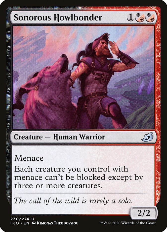 Magic the Gathering Card - Sonorous Howlbonder - MTG Circle