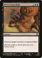 Magic the Gathering Card - Hero's Downfall - MTG Circle