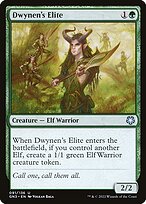 Magic the Gathering Card - Dwynen's Elite - MTG Circle