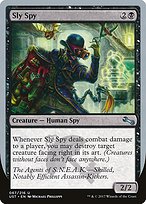 Magic the Gathering Card - Sly Spy - MTG Circle