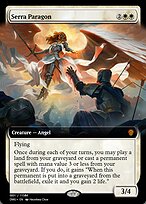 Magic the Gathering Card - Serra Paragon - MTG Circle