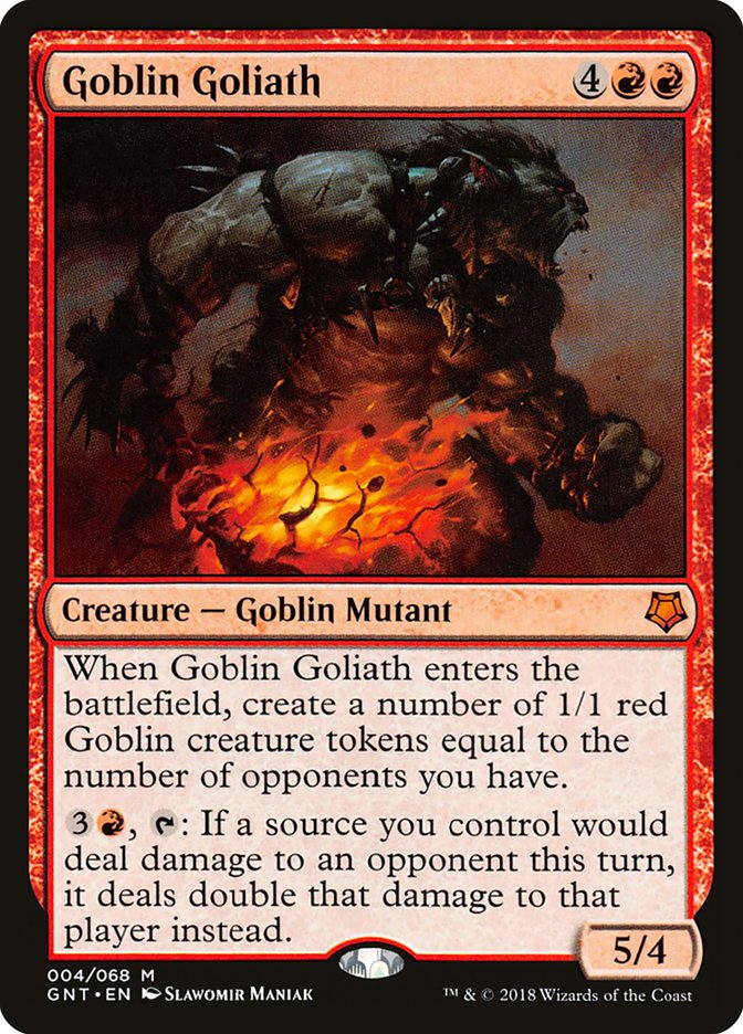 Magic the Gathering Card - Goblin Goliath - MTG Circle