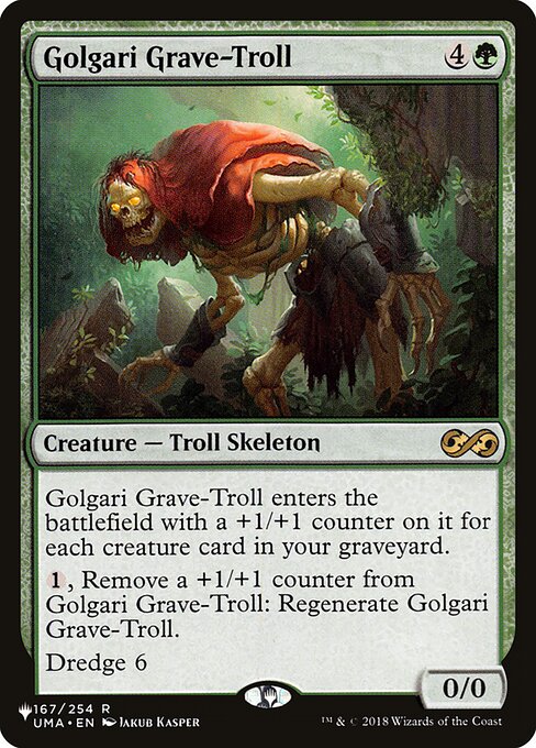 Magic the Gathering Card - Golgari Grave-Troll - MTG Circle