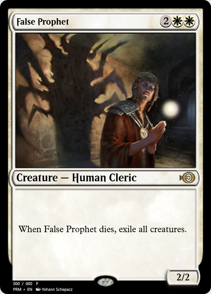 Magic the Gathering Card - False Prophet - MTG Circle
