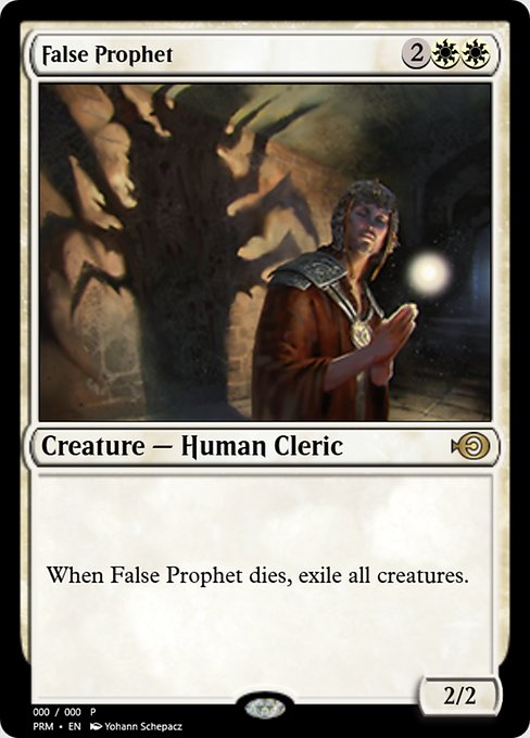Magic the Gathering Card - False Prophet - MTG Circle